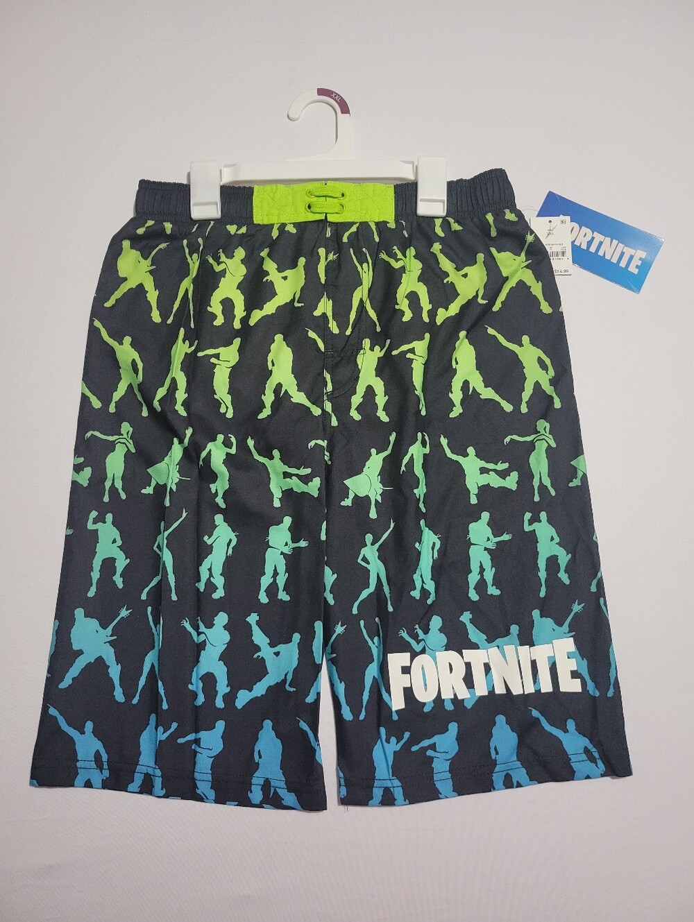 NWT Fortnite Dance Boys Swim Trunks